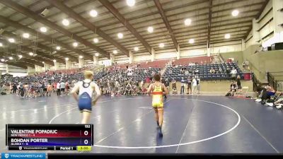 132 lbs Semis & Wb (16 Team) - Valentine Popadiuc, New Mexico 1 vs Bohdan Porter, Alaska 1