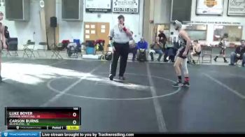 105 lbs Finals (2 Team) - Carson Burns, 84 Athletes vs Luke Boyer, Missouri Wrestling