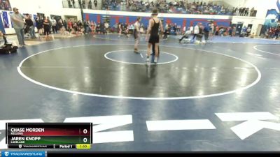 106 lbs Cons. Round 2 - Jaren Knopp, Lakeland vs Chase Morden, Kellogg