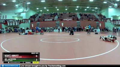 113 lbs Cons. Round 5 - Wyatt Abbott, Whiteland Wrestling Club vs Bo Jackson, Indian Creek