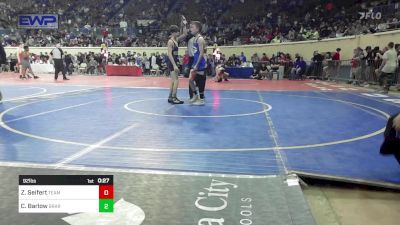 92 lbs Consi Of 32 #1 - Ashton Fee, Enid Junior High vs Brody Williams, Tuttle