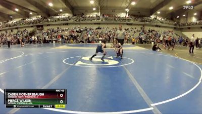 50 lbs Cons. Round 4 - Pierce Wilson, Victory Wrestling-AAA vs Casen Mothersbaugh, Windsor Youth Wrestling-A