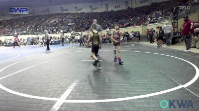 58 lbs Round Of 16 - Gunner Jenkins, Fort Gibson Youth Wrestling vs Jackson Blackwell, Pryor Elementary Wrestling