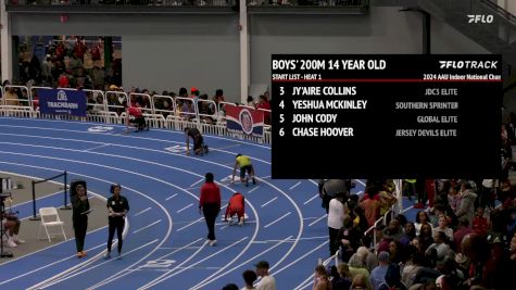 Youth Boys' 200m, Finals 1 - Age 14