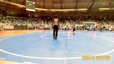 49 lbs Round Of 16 - Chance Wilder, Triumph Wrestling Club vs Knox Branham, Vian Wrestling Club