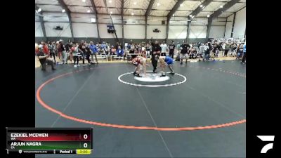 170 lbs 1st Place Match - Ezekiel McEwen, WA vs Arjun Nagra, CA