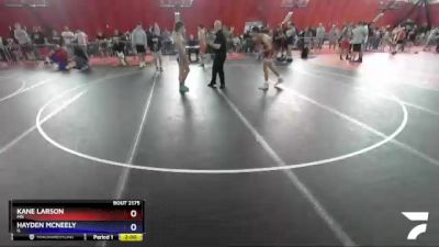 160 lbs Champ. Round 1 - Kane Larson, MN vs Hayden McNeely, IL