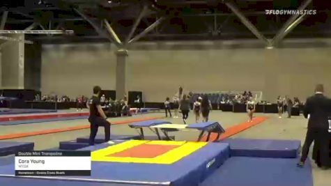 Cora Young - Double Mini Trampoline, MTGA - 2021 USA Gymnastics Championships