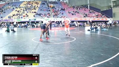 184 lbs Round 1 (16 Team) - Tyson Meyer, St. Cloud State vs Jacoby Benjamin, Newberry