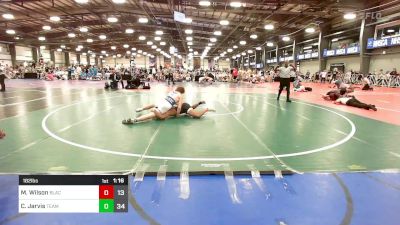 182 lbs Rr Rnd 1 - Malik Wilson, Black Hive Wrestling Club vs Caeleb Jarvis, Team Kentucky White