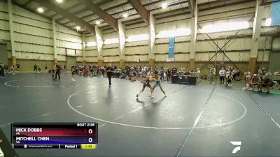 86 lbs Semifinal - Mick Dobbs, AK vs Mitchell Chen, VA