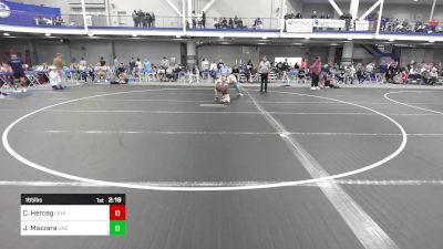 165 lbs Round Of 32 - Connor Herceg, Lehigh University vs Joey Mazzara, North Carolina