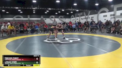 139 lbs 2nd Wrestleback (8 Team) - Trevor Forst, LAW/Crass Wrestling(WI) vs Logan Haer, Junior Terps Xtreme (MY)