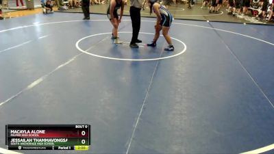 165G Round 3 - Jessailah Thammavongsa, South Anchorage High School vs Macayla Alone, Palmer High School