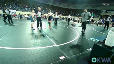 100 lbs Semifinal - Michael Crowder, Sallisaw Takedown Club vs Bryston Bizzell, Smith Wrestling Academy