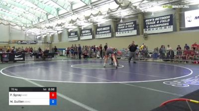 70 kg Round Of 128 - Patrick Spray, University Of Wisconsin vs Moises Guillen, Ohio Bobcat Wrestling Club