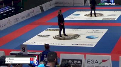 Mayssa Caldas Pereira Bastos vs ArantzaZu Perez Romero 2018 Abu Dhabi World Professional Jiu-Jitsu Championship