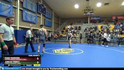 149 lbs Cons. Round 2 - Chad Muenzer, Eastern Oregon University (Ore.) vs Jordan Piercy, Corban University (Ore.)