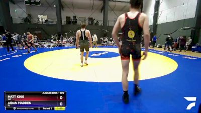 190 lbs Quarterfinal - Matt King, WA vs Aidan Madden, FL