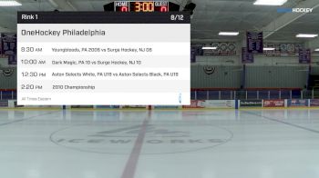 Dark Magic vs Surge Hockey | 08.12.18. | 2018 OneHockey Philadelphia