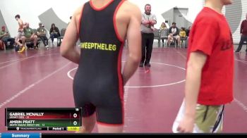 129 lbs Round 2 (8 Team) - Gabriel McNally, Legacy Red vs Amrin Pratt, Death Squad Wrest (IN)