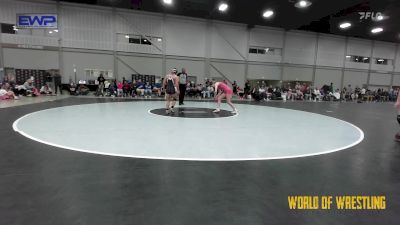 100 lbs Rr Rnd 2 - Taylor Fox, Mean Girls vs Ashley Johnson, OK Supergirls Black