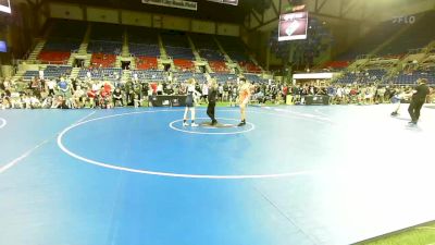 113 lbs Cons 64 #2 - Joelan Coyer, Michigan vs Grady Roybal, Utah