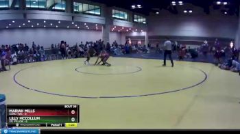 100 lbs Round 8 (10 Team) - Mariah Mills, CLWC / IWC vs Lilly McCollum, STL Yellow