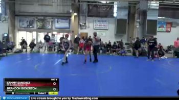 80 lbs Round 1 (6 Team) - Sammy Sanchez, PA Alliance Black vs Brandon Bickerton, POWA