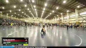 84 lbs Champ Round 1 (16 Team) - Blake Helgeson, Team Montana vs Zak Wood, Idaho 1