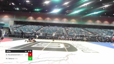 197 lbs Quarterfinal - Garavous Kouekabakilaho, Grand View vs Marco Retano, Eastern Oregon University