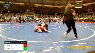 96 lbs Quarterfinal - Camden Hook, Contender Wrestling Academy vs Ernesto Perez, TCWC