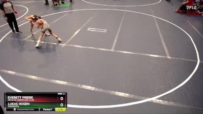 78 lbs 1st Place Match - Everett Priebe, MN Elite Wrestling Club vs Lukas Hogen, Minnesota