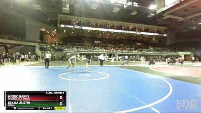 152 lbs Cons. Round 3 - Elyjja Austin, Pitman vs Mateo Barry, Franklin (Elk Grove)