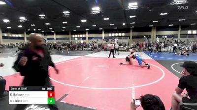 144 lbs Consi Of 32 #1 - Elias Salloum, Ayala Smash vs Christian Garcia, Aces Wr Acd