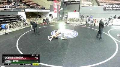 114 lbs Semifinal - Vincent Peyron Jr., Red Wave Wrestling vs Raymond Castillo, California