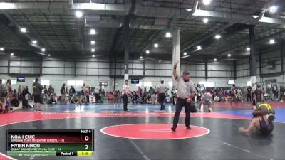 138 lbs Cons. Semi - Myrin Nixon, Great Bridge Wrestling Club vs Noah Cuic, Virginia Team Predator Wrestli