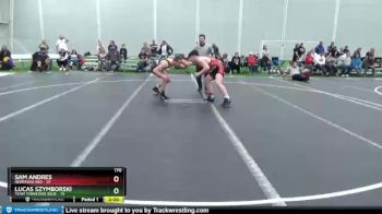 170 lbs Round 3 (8 Team) - Sam Andres, Nebraska Red vs Lucas Szymborski, Team Tennessee Blue