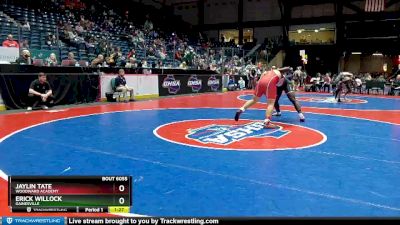 6A-285 lbs Champ. Round 1 - Jaylin Tate, Woodward Academy vs Erick Willock, Gainesville