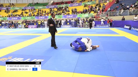 PABLO MATHEUS DOS SANTOS CORREA vs CLEMES GABRIEL DA SILVA MELO 2024 Brasileiro Jiu-Jitsu IBJJF