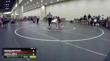 132 lbs Round 1 (10 Team) - Tatiana Bermudez, Cypress Lake vs Kendall Bibla, Florida All-Stars