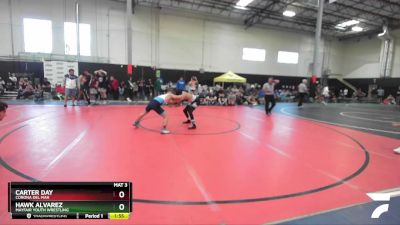 113 lbs Round 2 - Carter Day, Corona Del Mar vs Hawk Alvarez, Mayfair Youth Wrestling