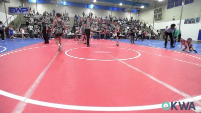 96 lbs Quarterfinal - Gavin Sportsman, Honey Badgers Wrestling Club vs Trevor McGee, Vinita Kids Wrestling