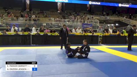 EMMAGREY PARKER DORSETT vs AMELIA ENZESH JENSEN 2024 Pan Jiu Jitsu IBJJF Championship