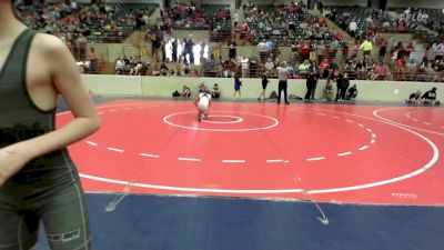 85 lbs 3rd Place - Serena Trujillo, Bison Takedown Wrestling Club vs Clayton Estey, Walnut Grove Wrestling Club