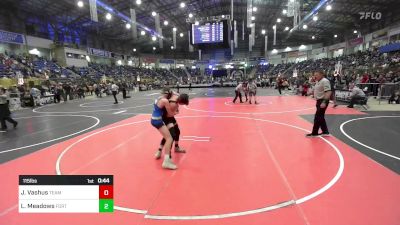 115 lbs Consi Of 8 #2 - Joshua Vashus, Team Grand Valley Elite vs Lex Meadows, Fort Lupton