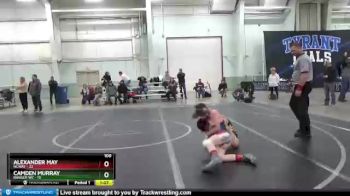 100 lbs Round 6 (8 Team) - Alexander May, NCWAY vs Camden Murray, Ranger WC