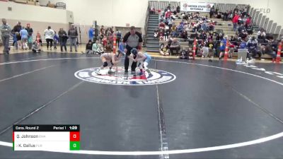 60 lbs Cons. Round 2 - Kamden Gallus, Pursuit vs Quintin Johnson, Blaine Wrestling Association