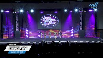 Cheer Destiny Allstars - Mini Marvels [2024 L1.1 Mini - PREP Day 1] 2024 GLCC Grand Nationals