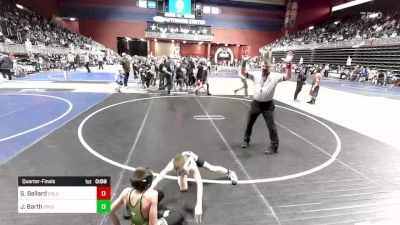 69 lbs Quarterfinal - Stihl Ballard, Colorado Outlaws vs Jameson Barth, Project Wrestling